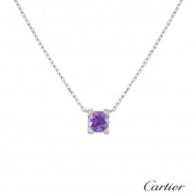 C de Cartier Amethyst Pendant